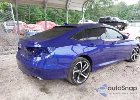 2018 Honda Accord Sport из США, поврежденный, VIN 1HGCV1F3XJA042971
